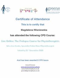 The Prolapse Course for Physiotherapist